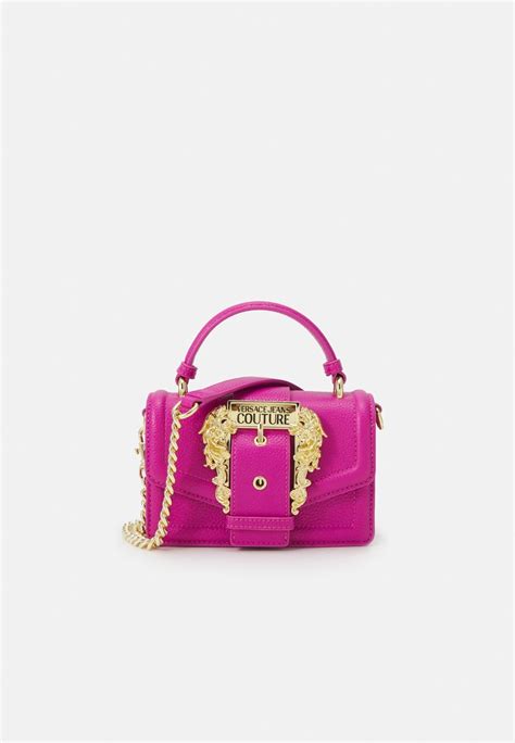 versace jeans couture grana buckle disco bag